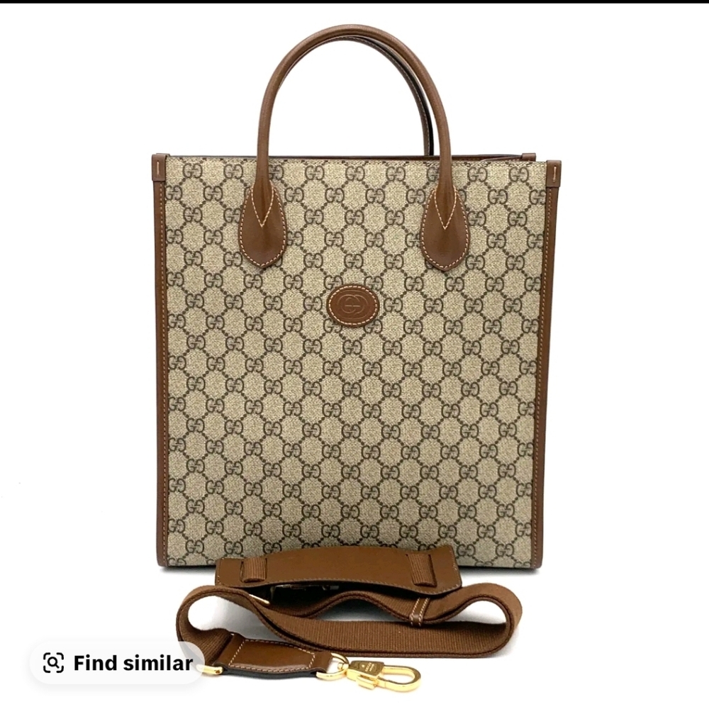 GUCCI canvas Tote